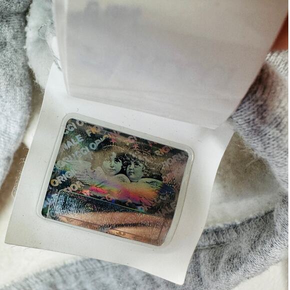 Fiorucci Angels Gray Cropped Sweater XL,EUC - Picture 11 of 14